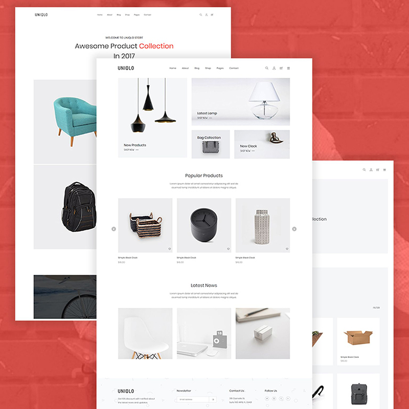 Uniqlo - Minimal WooCommerce Theme